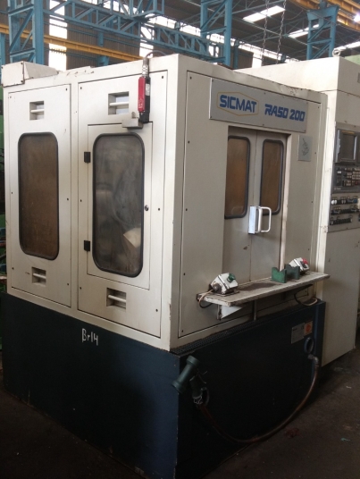 Sicmat Raso 200 used gear shaving machine