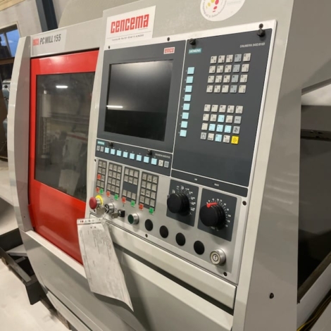 EMCO PC Mill 155 with Siemens 840D VMC Machine