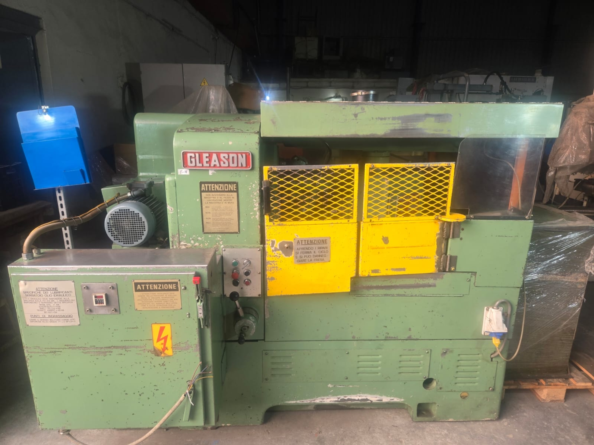 Used Gleason 104 Coniflex Straight Bevel Generator