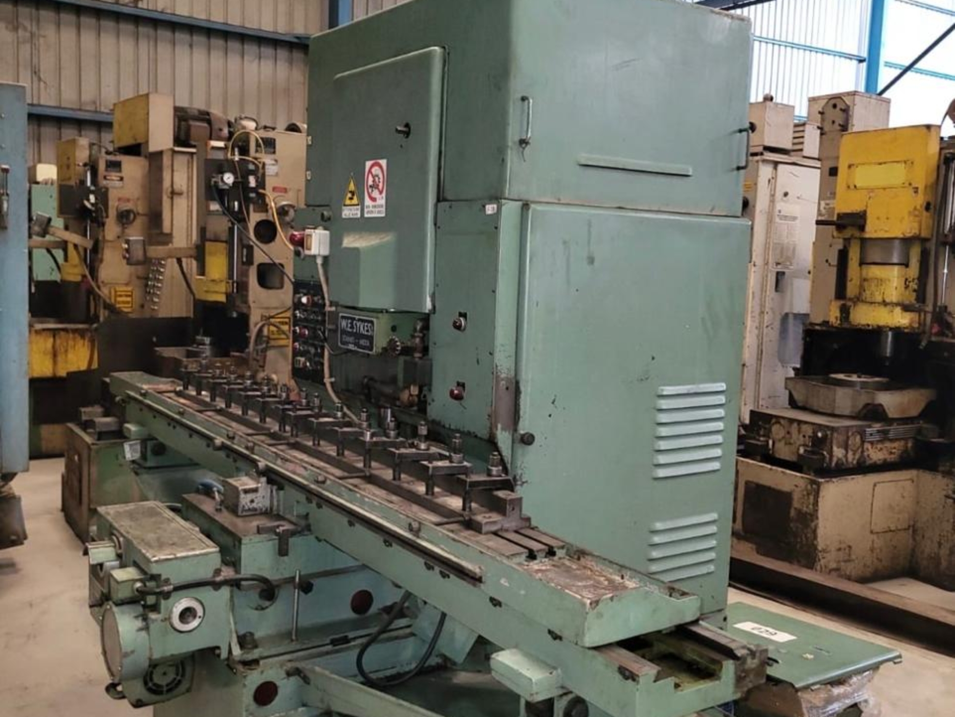 Sykes Gear rack shaper Machine