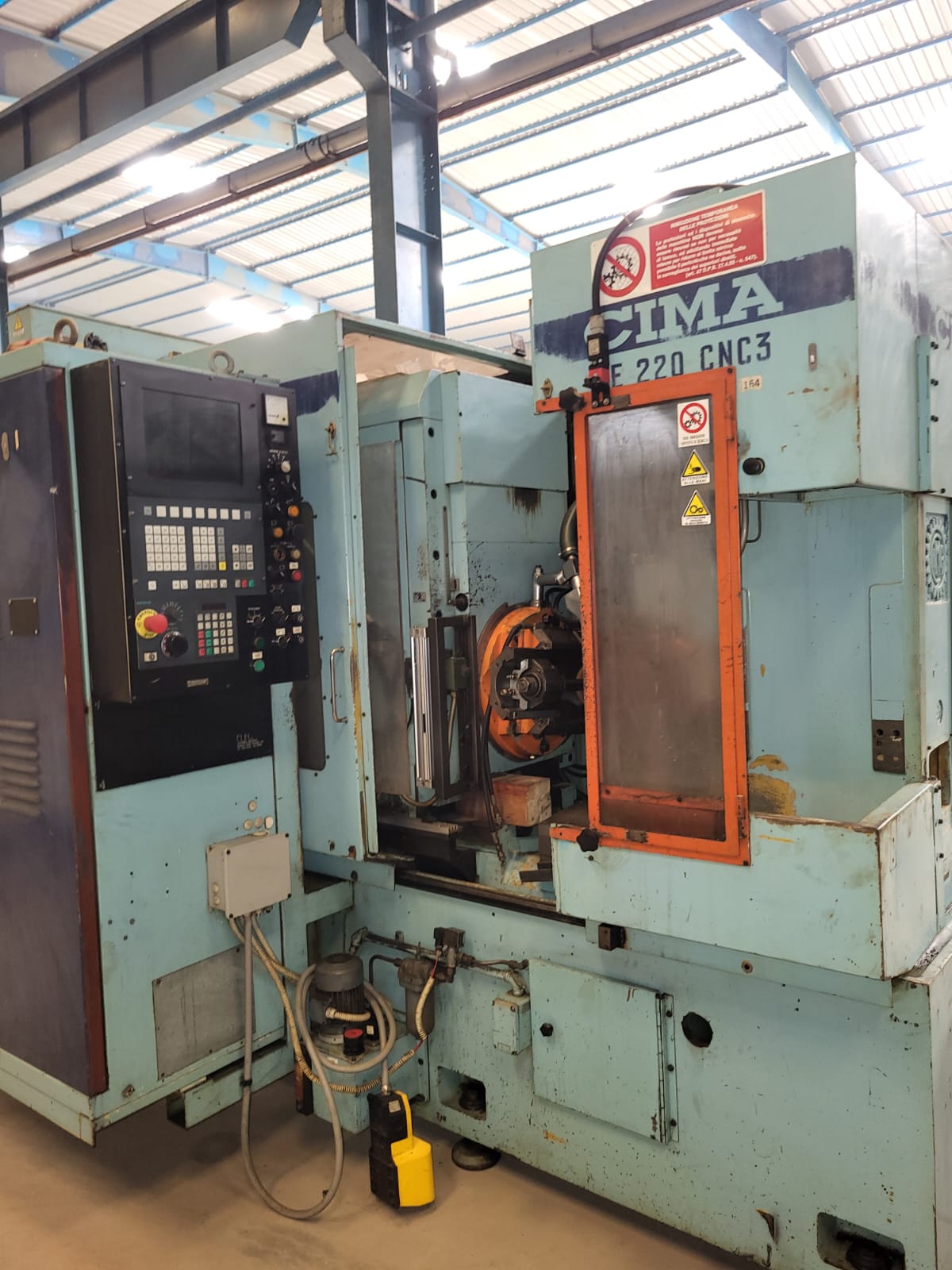 used Cima CE 220 CNC Gear Hobbing used Cima CE 220 CNC Gear Hobbing