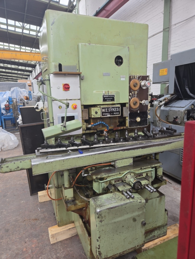 Used Sykes Gear Shaper Machine with Rack Cutting Attachment